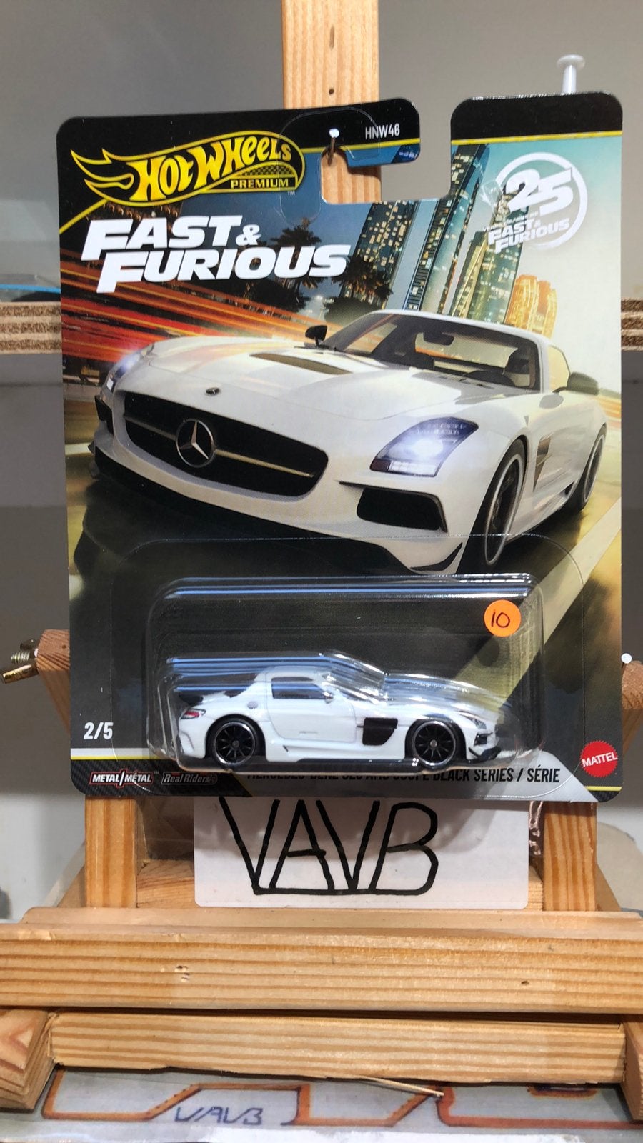5 Mercedes Benz sls amg Hot Wheels Hotwheels VAVB nieuw, Ophalen of Verzenden, Nieuw, Auto