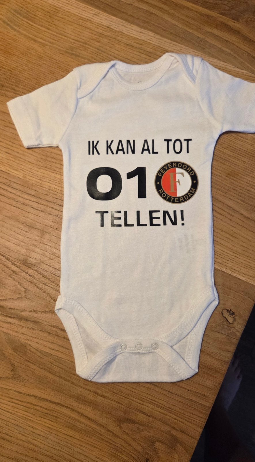 rompertje feyenoord, Kinderen en Baby's, Ophalen of Verzenden, Nieuw, Jongetje of Meisje, Nacht- of Onderkleding