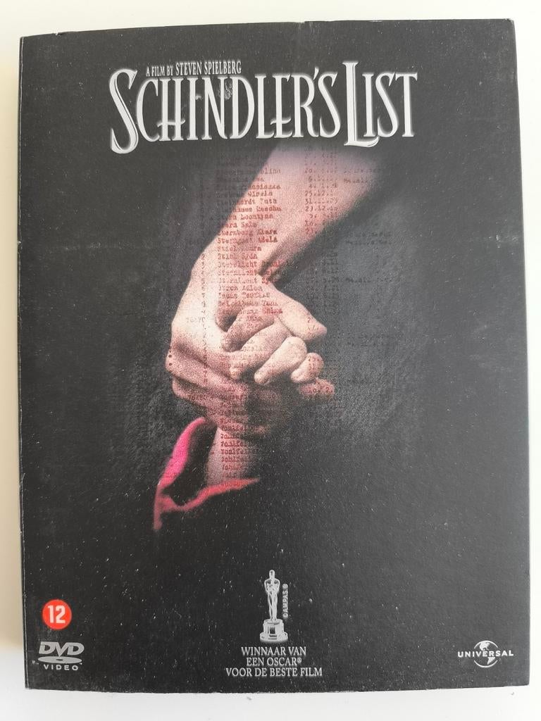 Schindler's List DVD - Steven Spielberg Klassieker, Ophalen of Verzenden