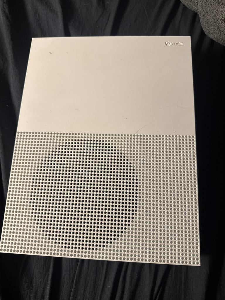Xbox One S in nieuwstaat, compleet met alle kabels, Ophalen of Verzenden, Zo goed als nieuw, Zonder controller, Xbox One S