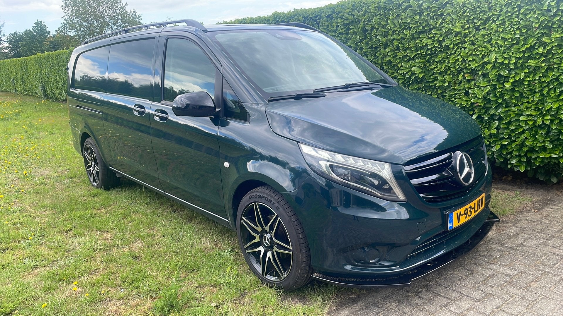 Mercedes vito automaat 114 cdi L3 136pk 9G-TRONIC 2021 Groen, Automaat, 4 cilinders, 2000 kg, Mercedes-Benz