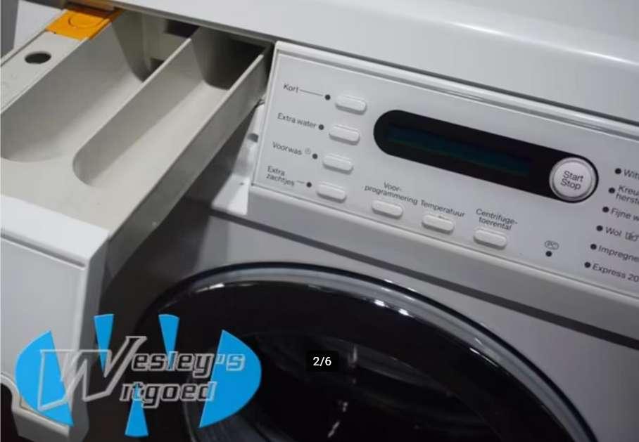Miele softcare 1600 toeren 7kg, 1 jaar garantie, Gebruikt, Wesley's Witgoed, Info@wesleyswitgoed.nl, 1200 tot 1600 toeren