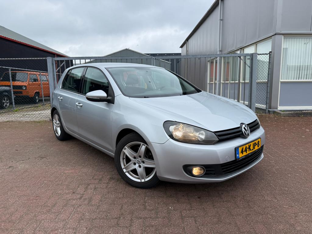 Volkswagen Golf 2.0 TDI 81KW 5D 2010 Grijs, Auto's, Volkswagen, Voorwielaandrijving, Euro 5, Stof, Zwart
