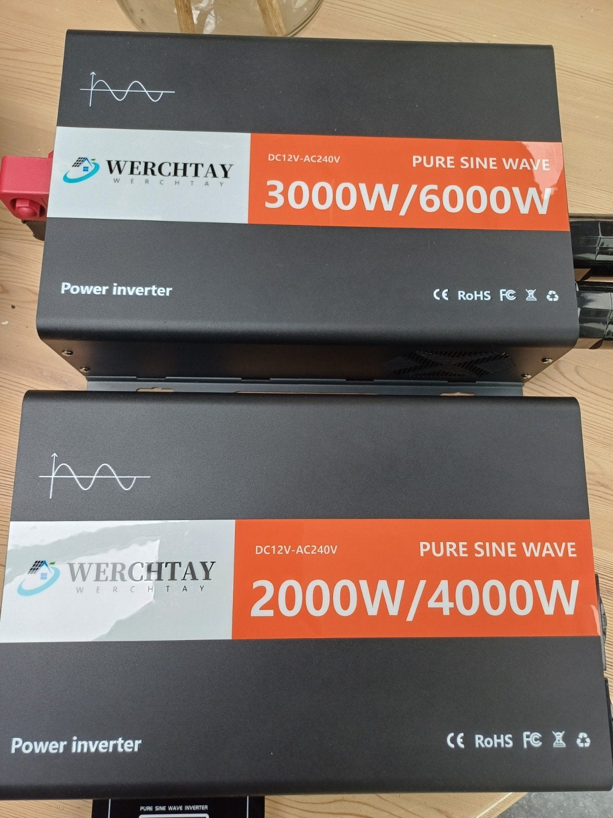 Pure Sinus Omvormer 4000W/6000W met Smart Display, Ophalen of Verzenden, Nieuw