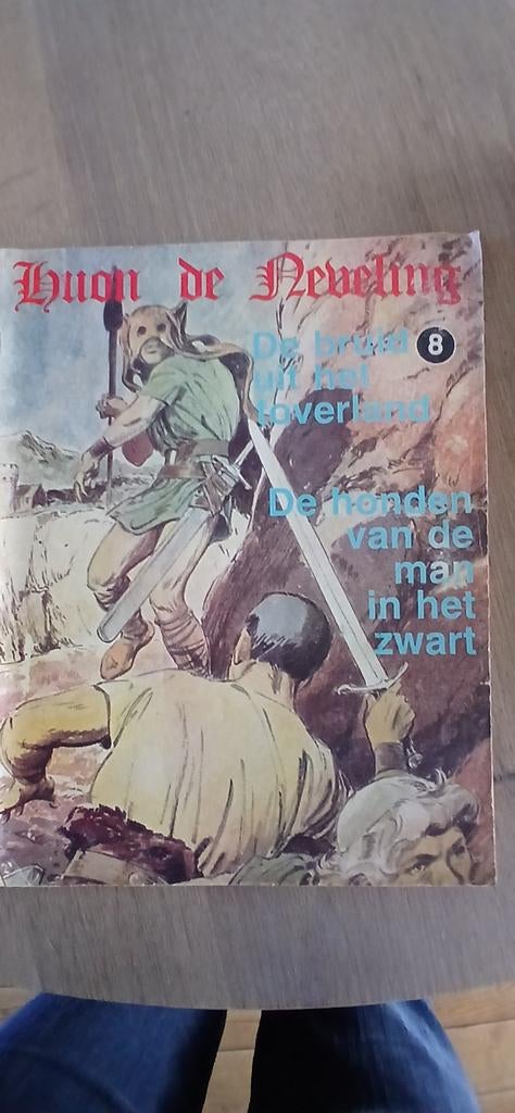 Oude stripboeken van Huon de Neveling 8 delen, Meerdere stripboeken, Ophalen of Verzenden, Gelezen, Diverse