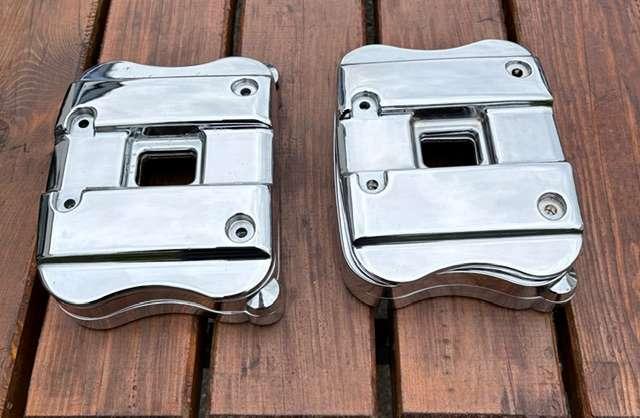 Chrome kleppendeksels sportster vanaf begin 90 jaar tot 2003, Motoren, Onderdelen | Harley-Davidson, Niet ingevuld, Gebruikt, Niet ingevuld