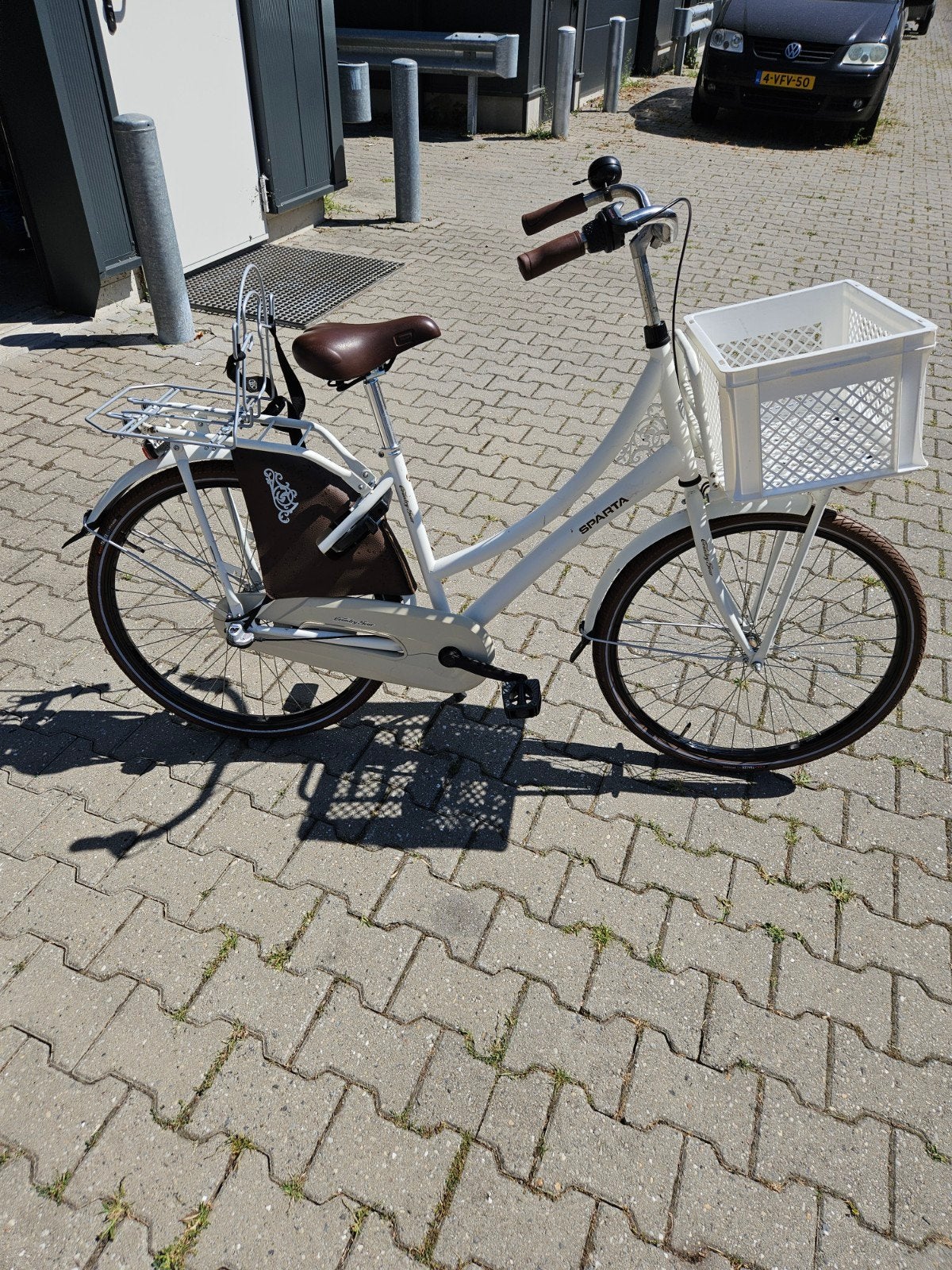 Sparta Country Tour 26 inch Meisjes fiets - Zgan, Ophalen, Sparta, (Extra) lage instap, Velgrem