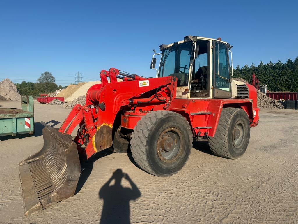 Ahlmann az 150, Ophalen, Wiellader of Shovel