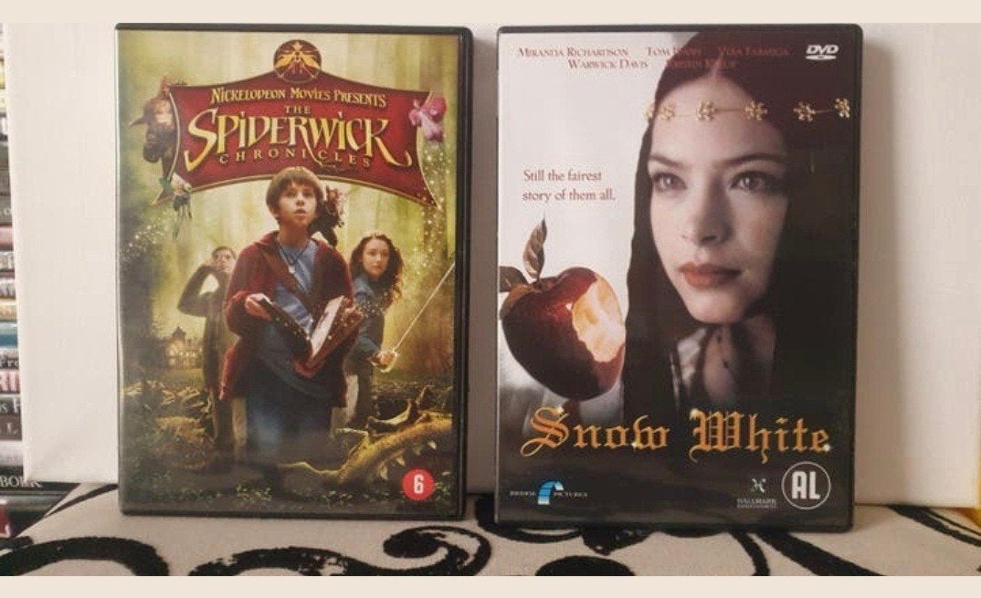 The Spiderwick Chronicles & Snow White DVD's, Cd's en Dvd's, Vanaf 6 jaar, Ophalen of Verzenden, Gebruikt