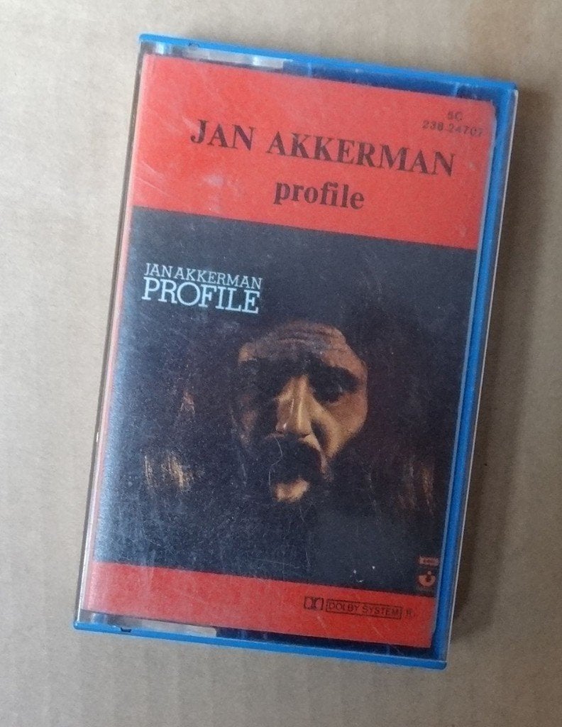 Cassettebandje JAN AKKERMAN profile, Cd's en Dvd's, 1 bandje, Ophalen of Verzenden, Zo goed als nieuw, Voorbespeeld