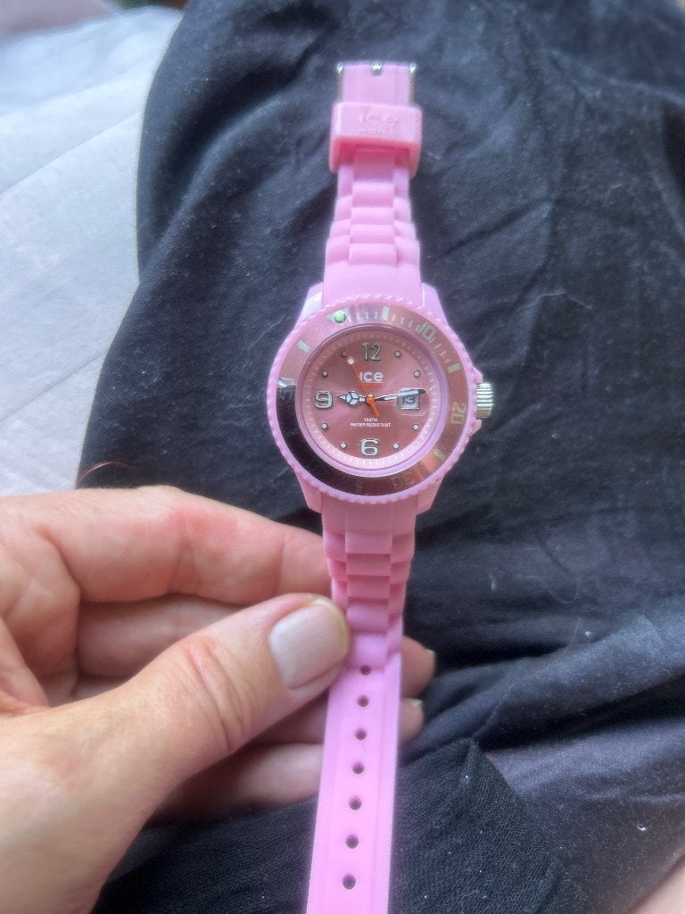 Ice Swatch horloge wit ( ook in roze), Kunststof, Polshorloge, Swatch, Kunststof