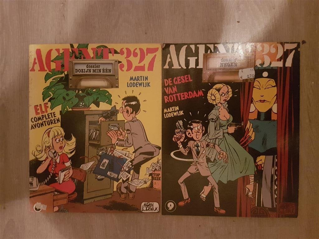 agent 327-2 stuks-goede staat-losse verkoop, Eén stripboek, Ophalen of Verzenden, Zo goed als nieuw