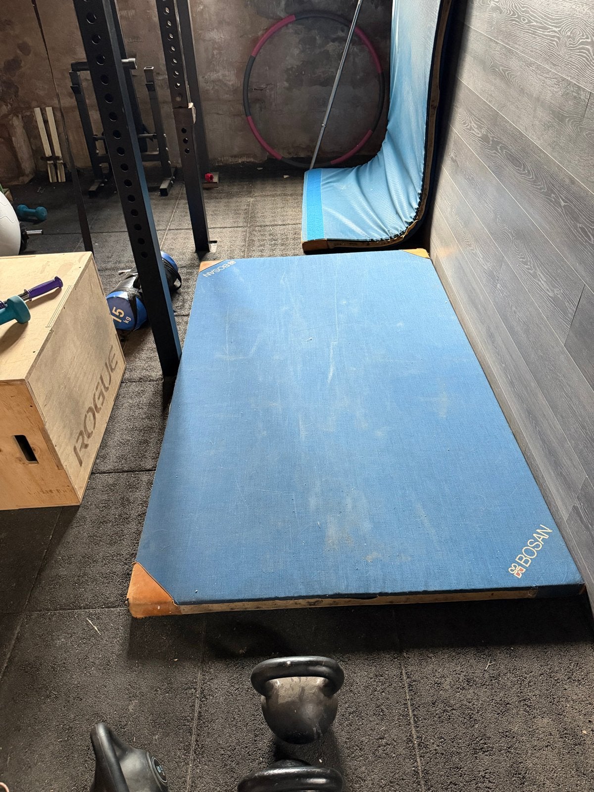 Bosan Sportmat / Gymmat 120x200, Sport en Fitness, Fitnessmaterialen, Ophalen, Gebruikt, Fitnessmat