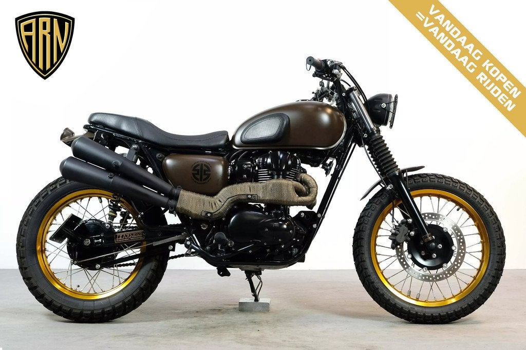 Kawasaki W 800 PREMIUM SCRAMBLER (bj 2016), Motoren, Motoren | Kawasaki, Bedrijf, Naked bike, 12 t/m 35 kW, 773 cc