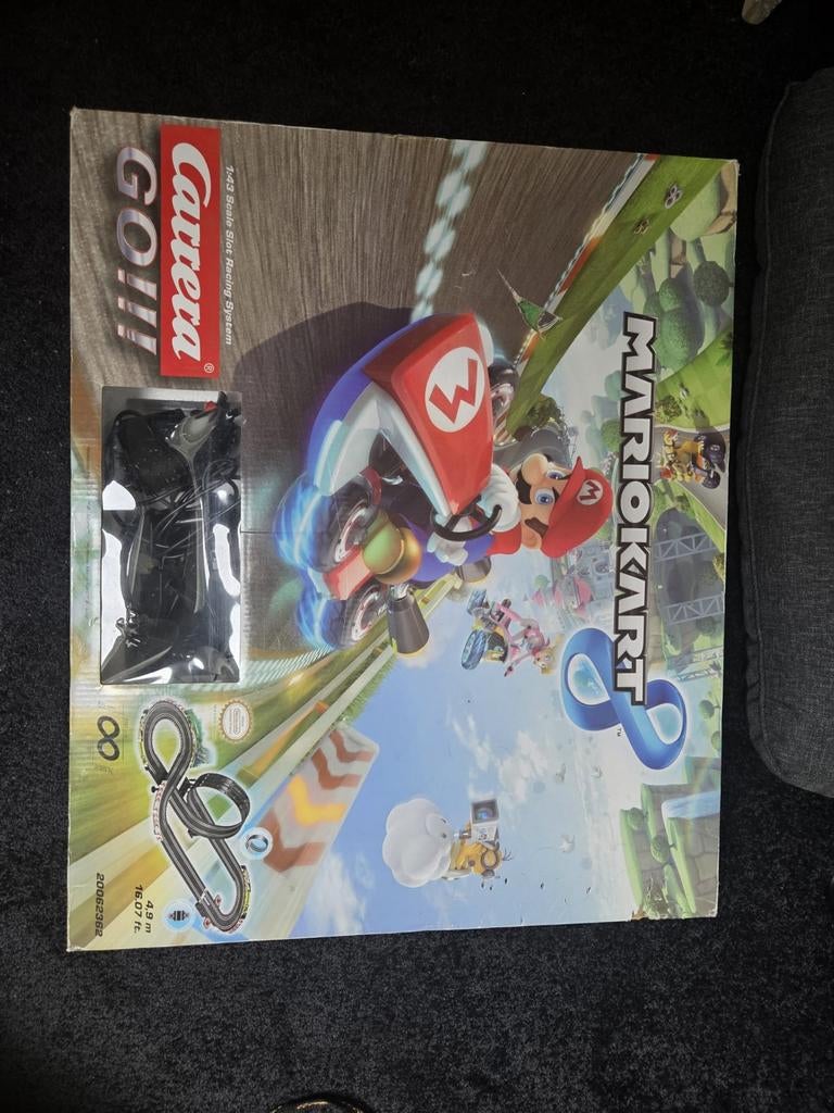 Carrera GO!!! Nintendo Mario Kart 8 Racebaan, Racebaan, Carrera, Ophalen of Verzenden, Zo goed als nieuw