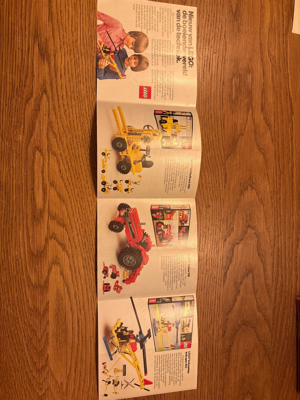 Foto 5 van Vintage LEGO Techniek Meestermodellen Catalogus 1977