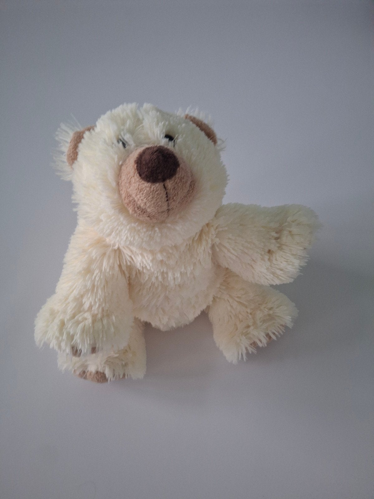 Zachte Crèmekleurige Kika Knuffelbeer - Zo goed als nieuw, Beer, Ophalen of Verzenden, Zo goed als nieuw, Middelgroot (20 tot 80 cm)