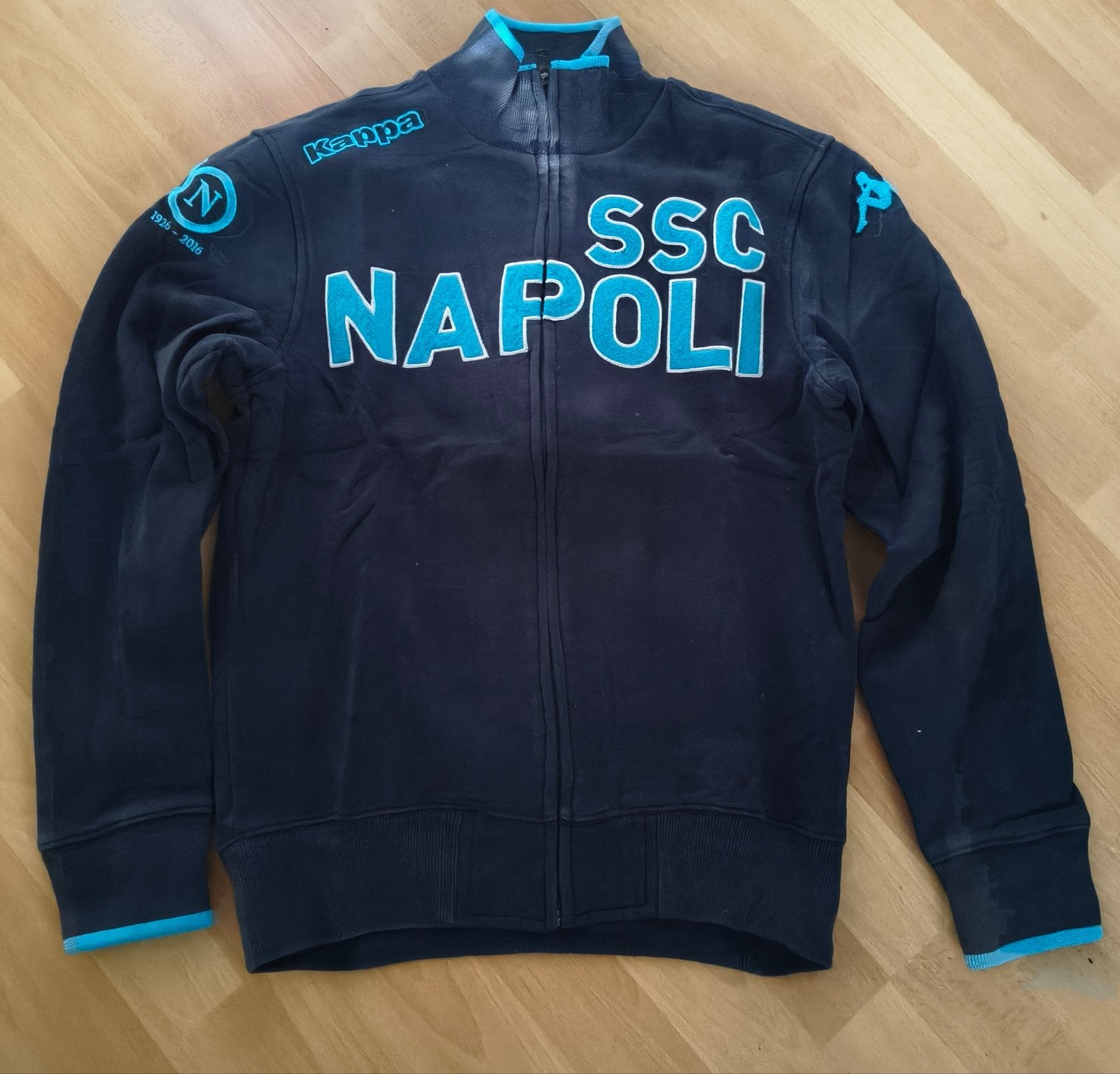 Kappa SSC Napoli Trainingsjack Maat M, Ophalen of Verzenden, Gedragen, Kappa