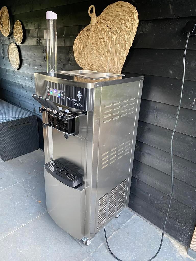 Softijsmachine Ice Cream Maker 3 Smaken Ijs Machine, Koelelement, ., Ophalen of Verzenden, .