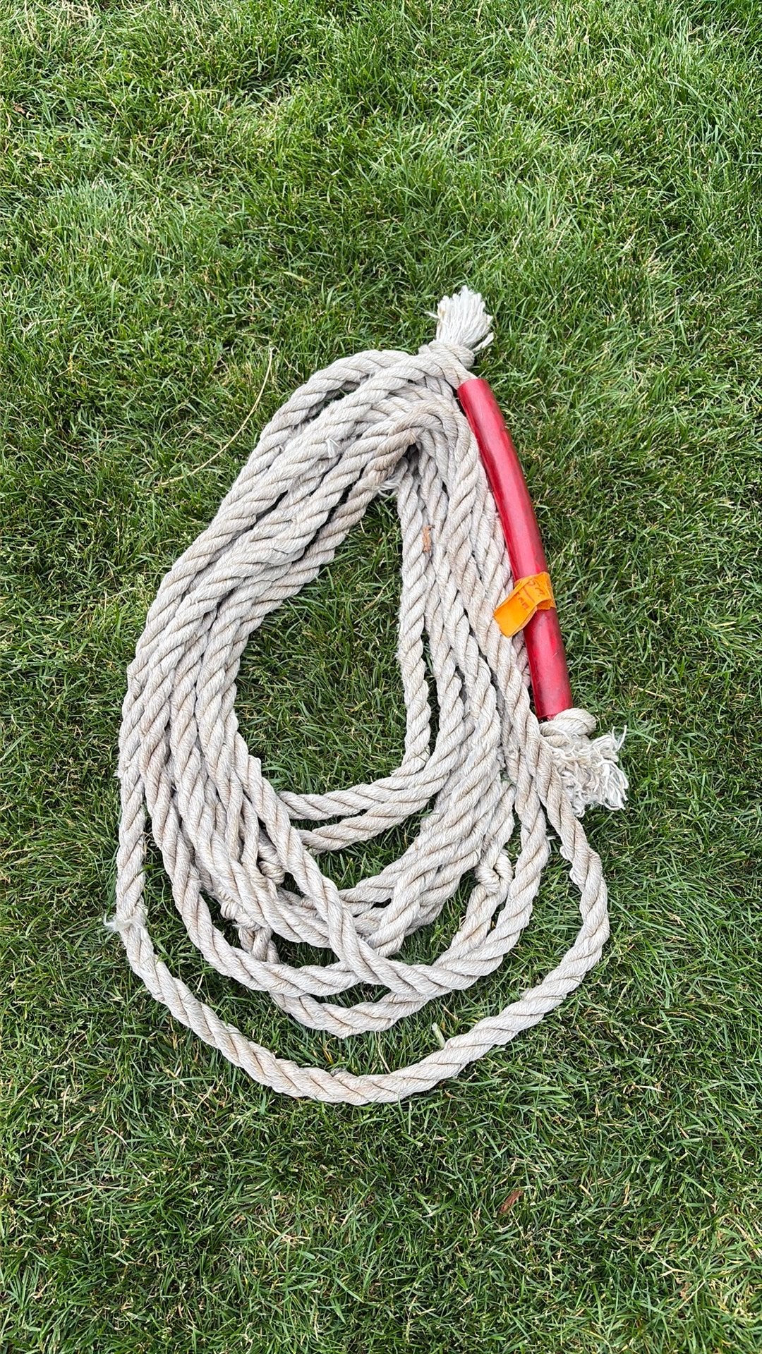 Touw ca 15 mtr lang en 25 mm dik, Ophalen, Zo goed als nieuw