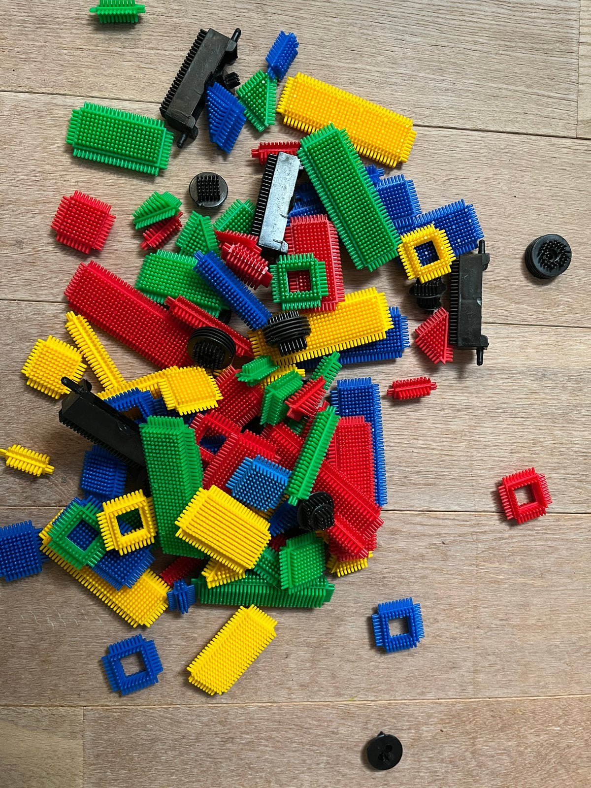 Dopper bouwstenen - Kleurrijke set voor creatief speelplezie, Ophalen of Verzenden, Gebruikt, Nopper