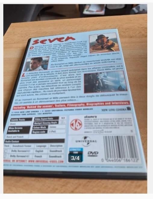 Dvd seven h, Vanaf 16 jaar, Ophalen of Verzenden, Zo goed als nieuw, Actiethriller