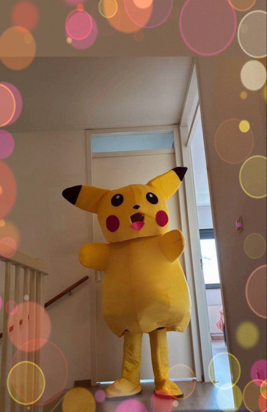 Pikachu Mascotte Pak - Perfect voor Feestjes!, Ophalen of Verzenden, Gebruikt, Pak of Jurk