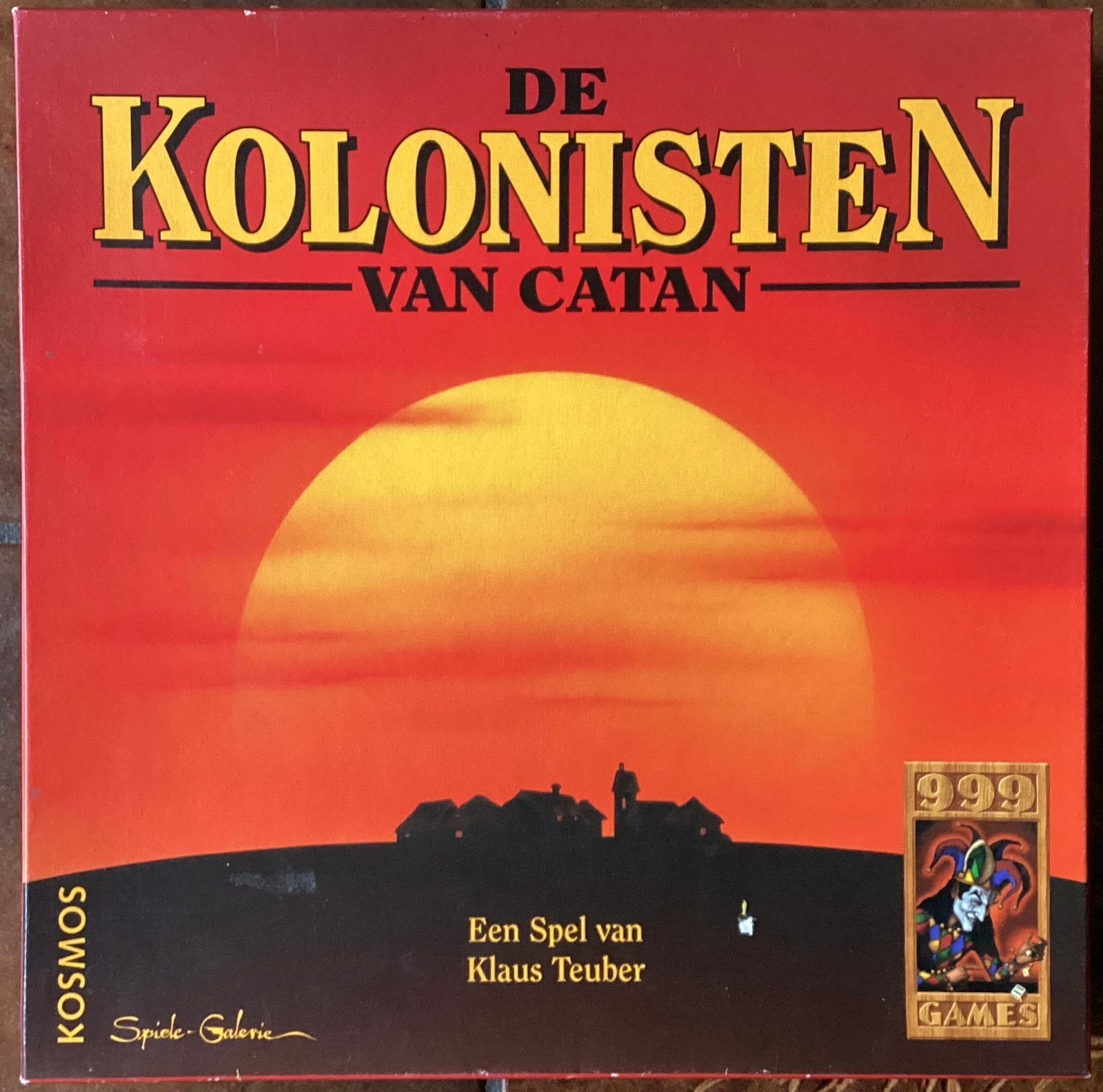 De kolonisten van Catan bordspel met houten onderdelen, Ophalen of Verzenden, Zo goed als nieuw