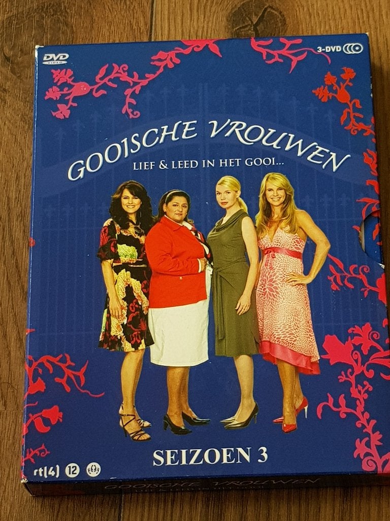 gooische vrouwen seizoen 3 en 4 samen voor 5,00 euro, Seizoen 3, Zo goed als nieuw, Komedie, Vanaf 12 jaar