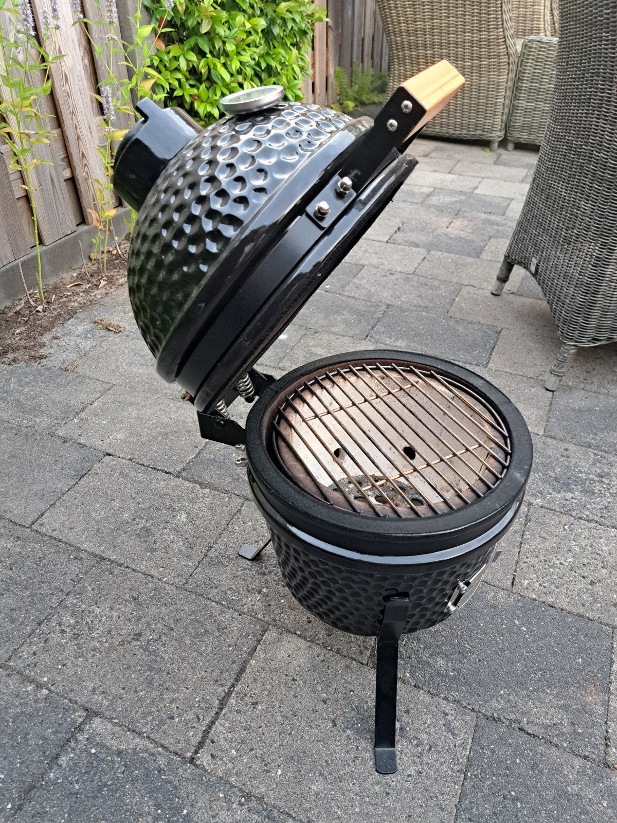kamado barbecue KG195, Ophalen, Zo goed als nieuw, Kamado barbecue