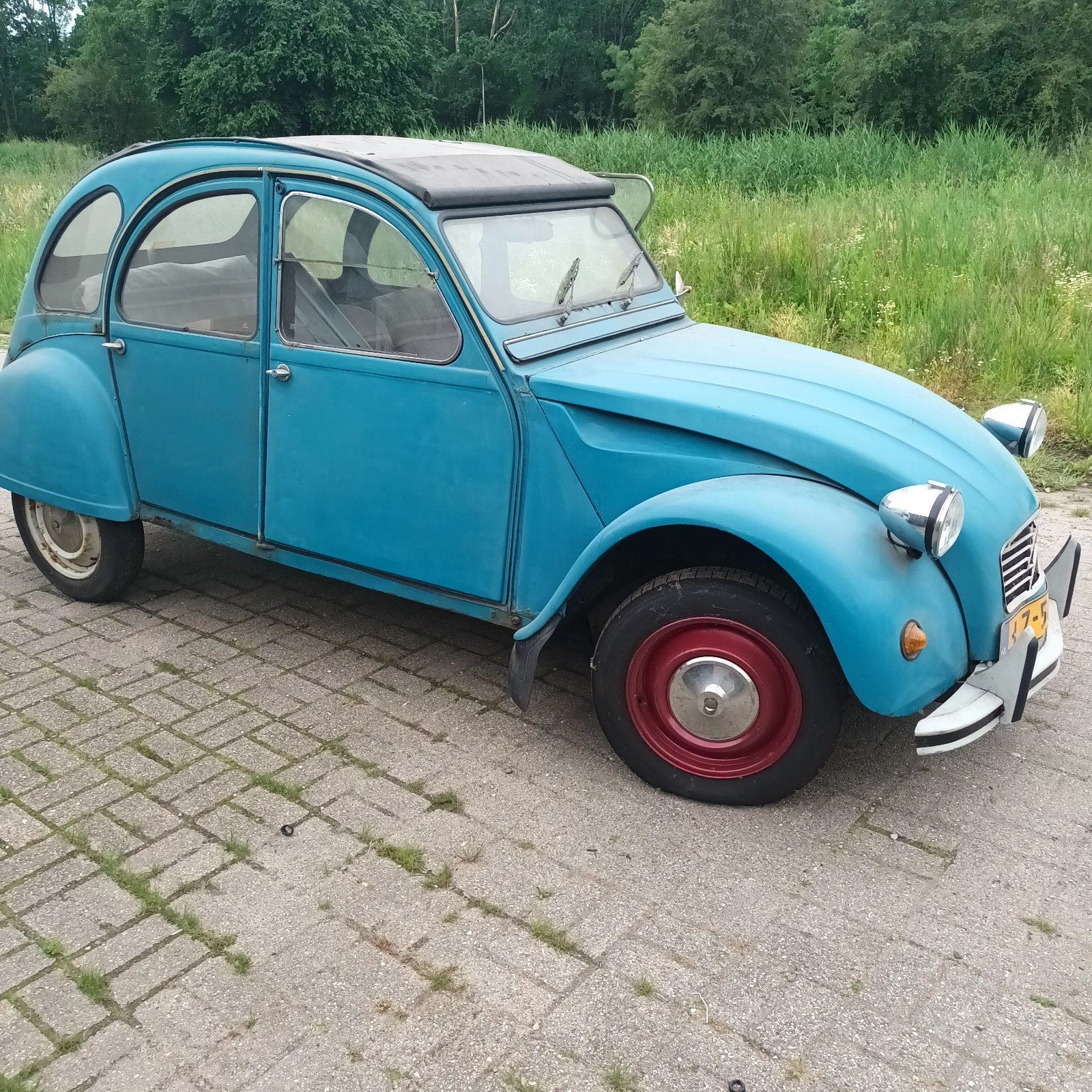 Citroën 2CV 0.6 1985 Blauw, 602 cc, 2CV, Blauw, 29 pk