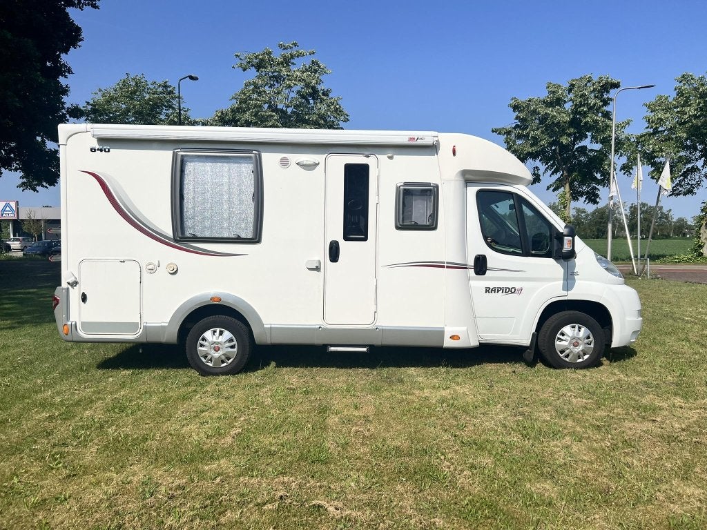 Rapido S6 640 F Face to Face & Queens-bed, Caravans en Kamperen, Campers, Ringverwarming, Fiat, 6 tot 7 meter, Bedrijf