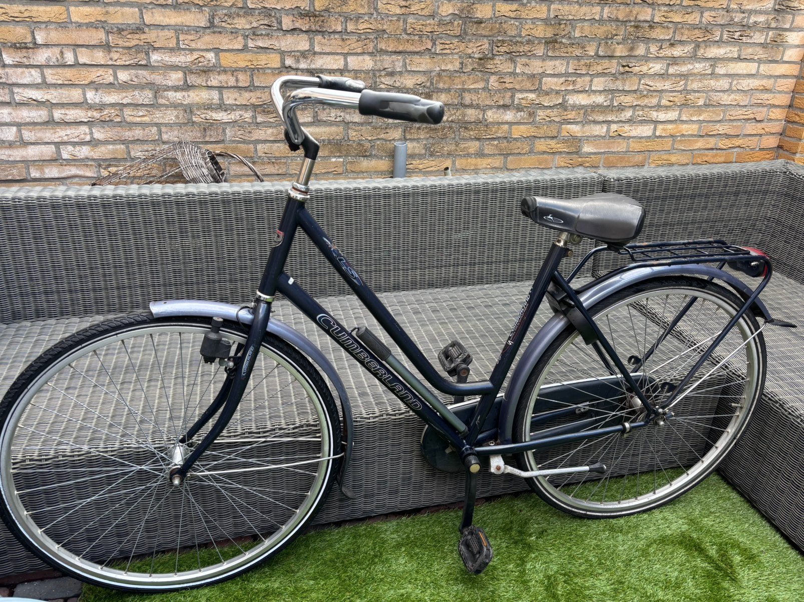 Cumberland stads/stations fiets 28 inch, Fietsen en Brommers, Fietsen | Dames | Damesfietsen, Terugtraprem, Ophalen, Overige merken
