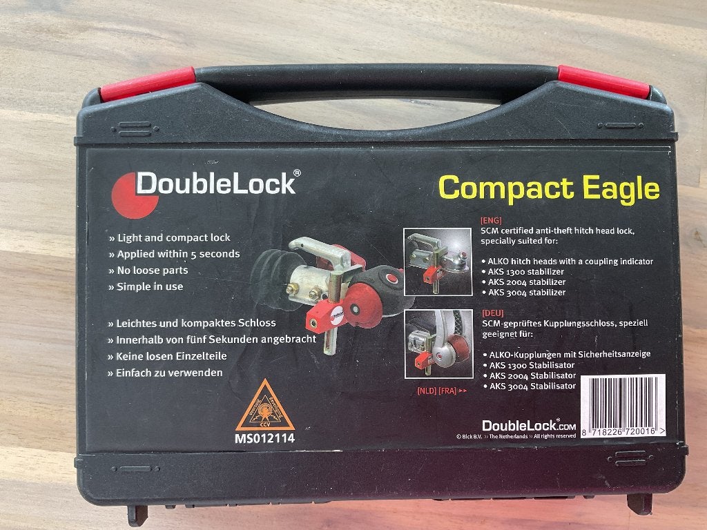Doublelock compact eagle, Caravans en Kamperen, Caravan accessoires, Ophalen of Verzenden, Zo goed als nieuw