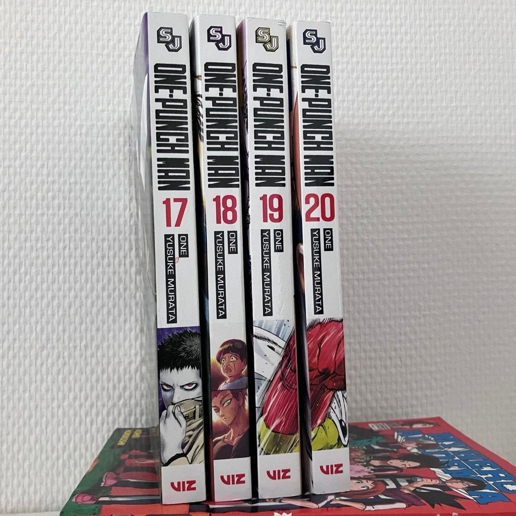 One Punch Man and My Hero Academia mangas, Boeken, Meerdere stripboeken, Ophalen of Verzenden, Zo goed als nieuw