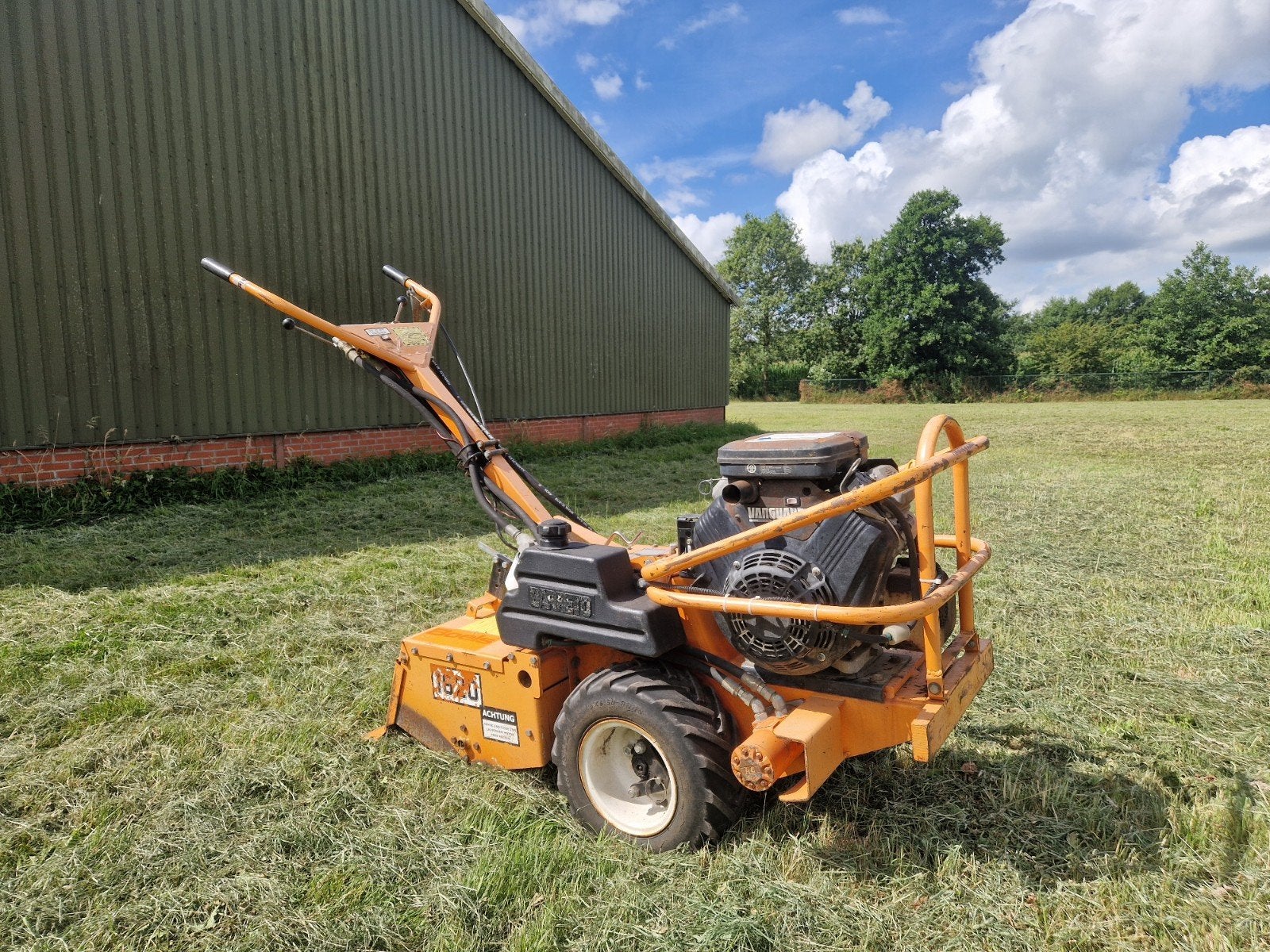 BARRETO E1620B Grondfreesmachine Grondfrees Grond Frees, Ophalen of Verzenden, Gebruikt, Benzine, Barreto