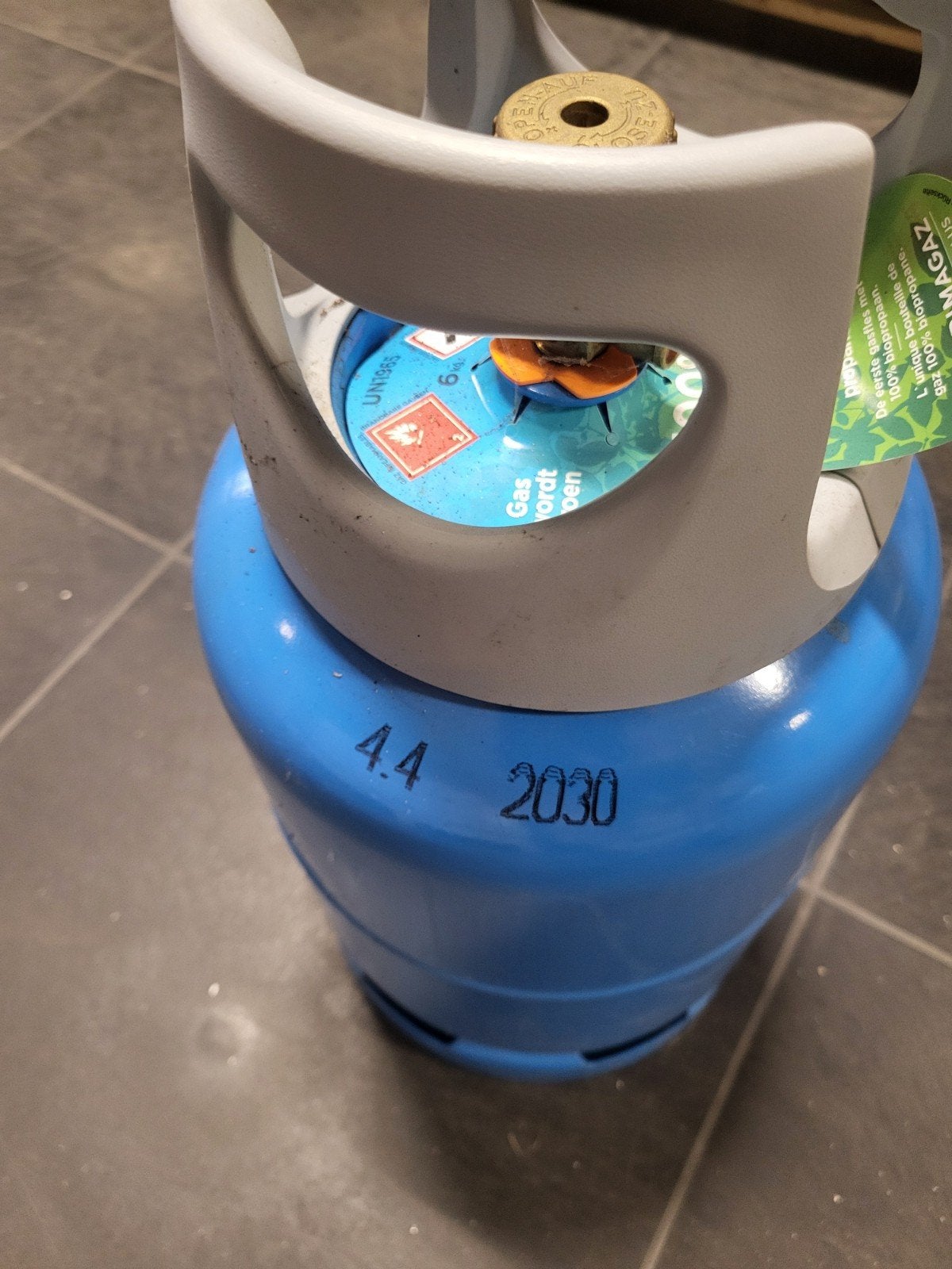 Primagaz EasyBlue PLUS 6 kg gasfles, Ophalen, Gebruikt