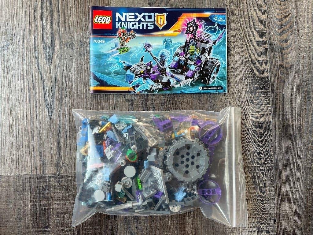 Lego Nexo knights 70349 Ruïna's rollende gevangenis (2016), Overige thema's, Compleet, Lego, Ophalen of Verzenden