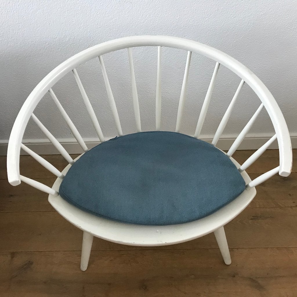 Vintage Arka fauteuil chair stoel Stolab Yngve Ektrom, Gebruikt, 75 tot 100 cm, Ophalen of Verzenden, Nvt