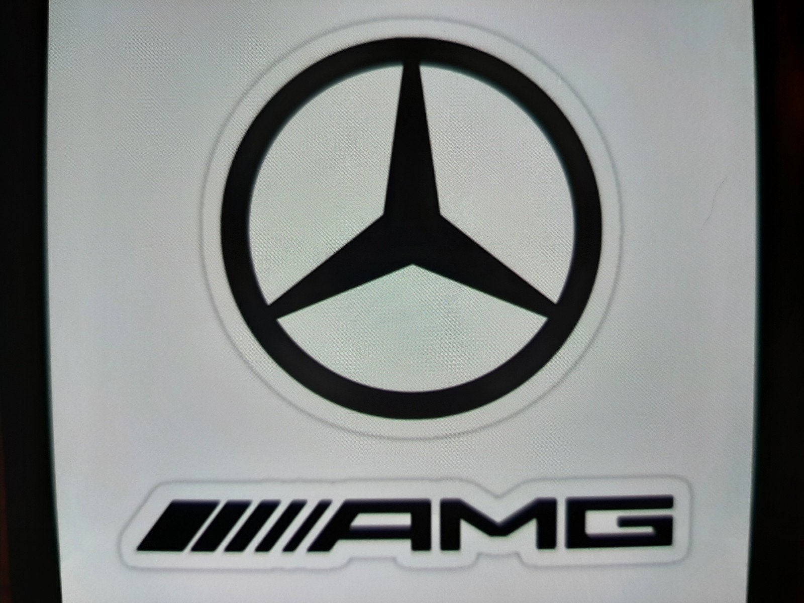 stickers en mercedes W204 orginele velgen met 4 seisoen goe, Auto diversen, Ophalen