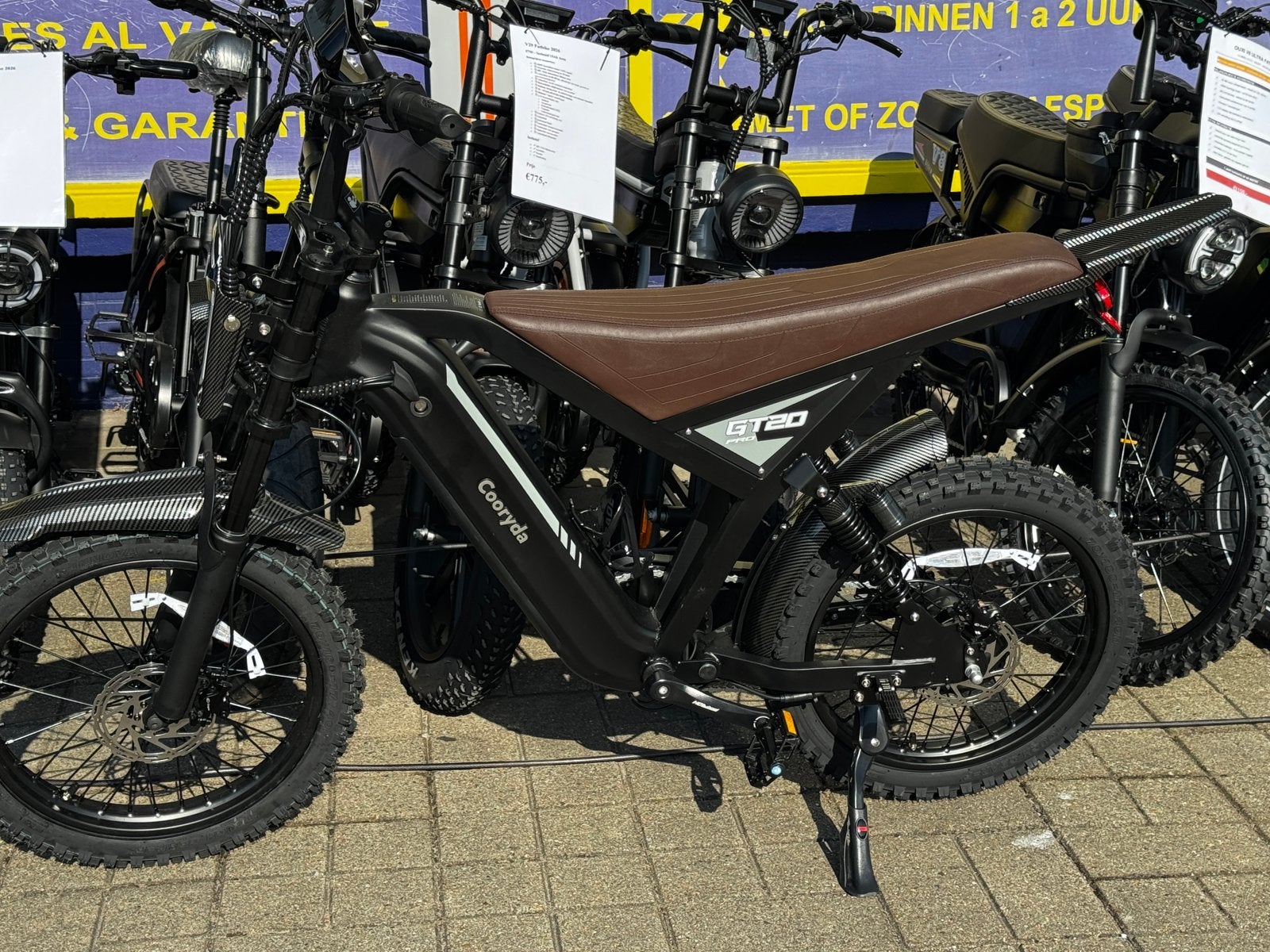 Nieuwe Fatbikes 250W 25 km Diverse modellen direct leverbaar, Nieuw, 50 km per accu of meer, 55 tot 59 cm, Ophalen