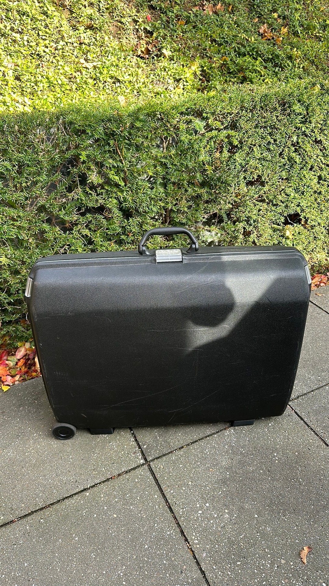 Samsonite koffer, Hard kunststof, 45 tot 55 cm, Zo goed als nieuw, Slot
