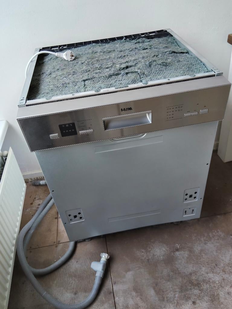 ETNA VW47BM inbouw vaatwasser., Ophalen, Gebruikt, Minder dan 85 cm, Inbouw