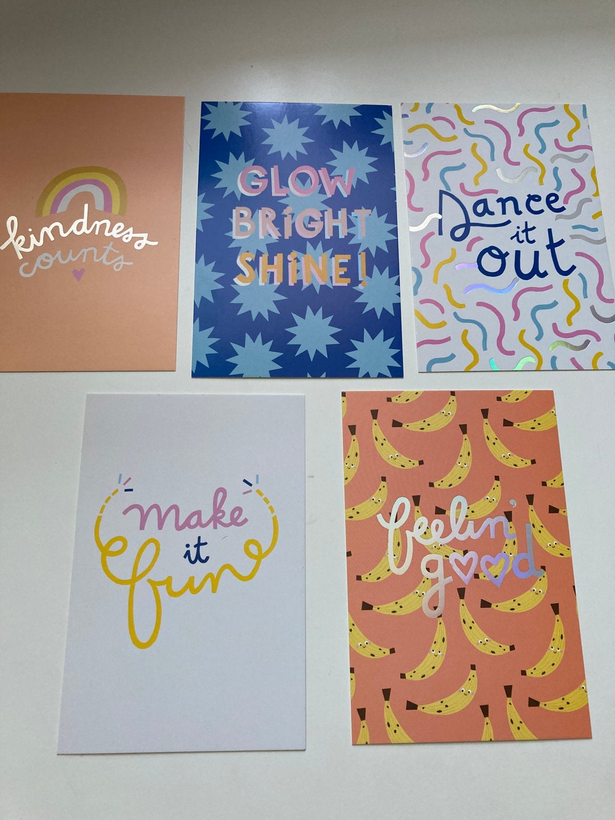 5 nieuwe Quote kaarten, Ophalen of Verzenden, Nieuw