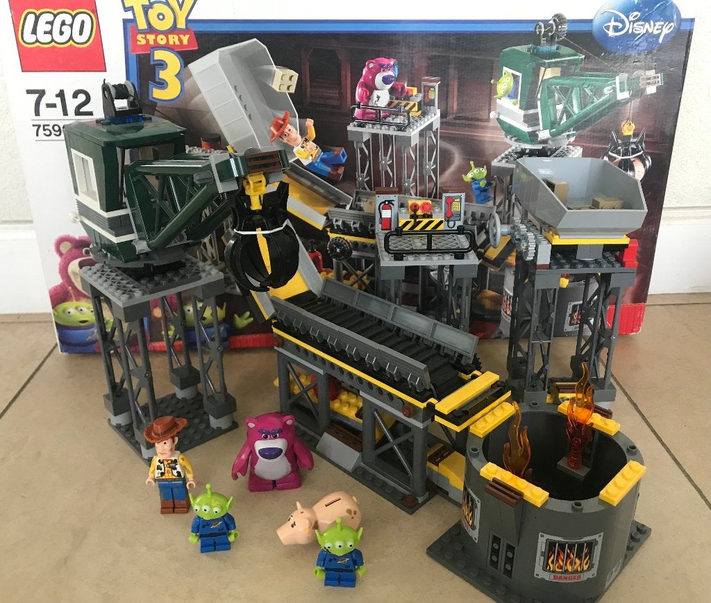 Lego Toy Story 3 Afvalpers Ontsnapping 7596, Lego, Ophalen of Verzenden, Zo goed als nieuw, Disney