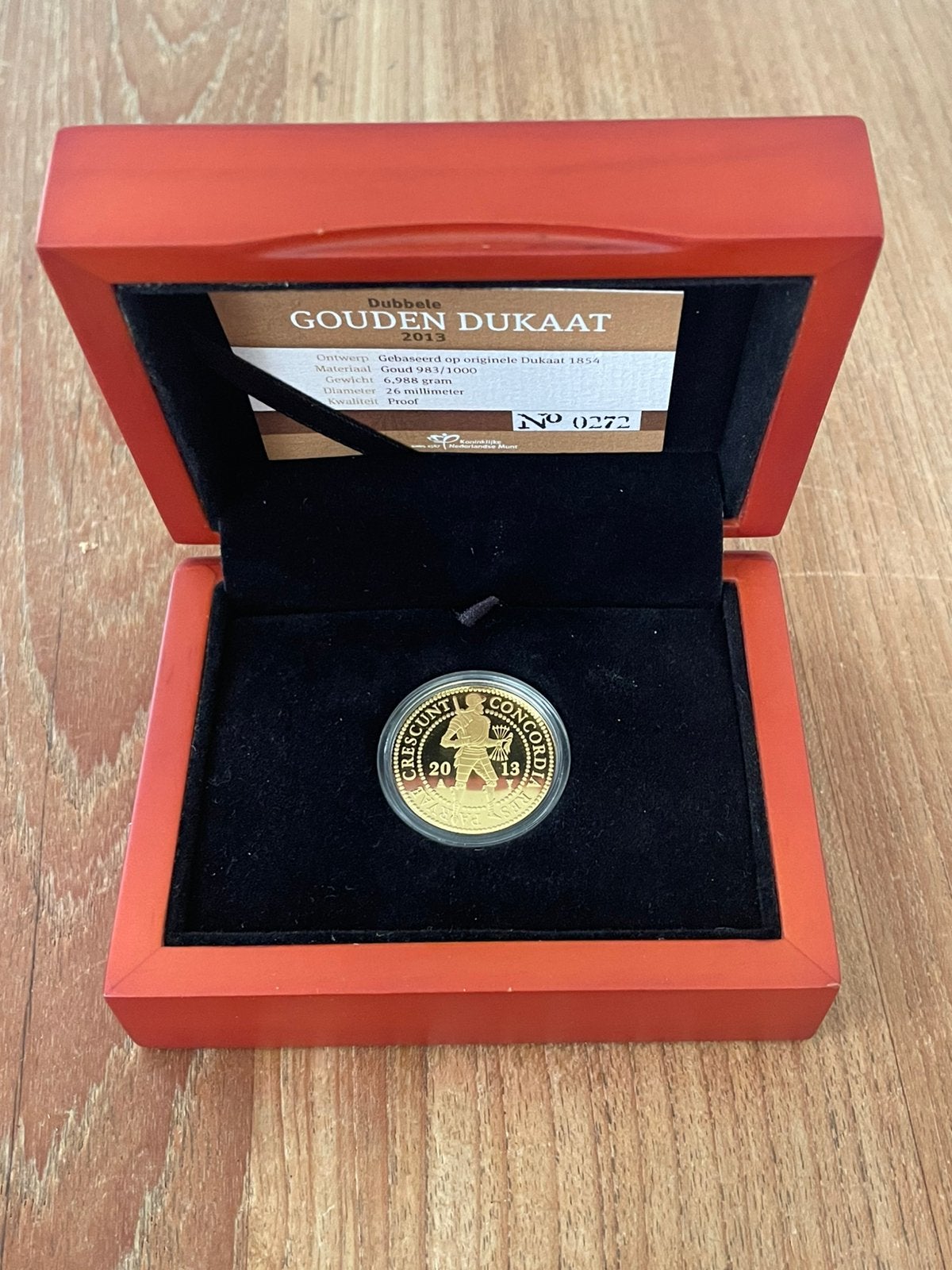 Dubbele gouden dukaat 2013, Verzenden, Koningin Beatrix, Overige waardes