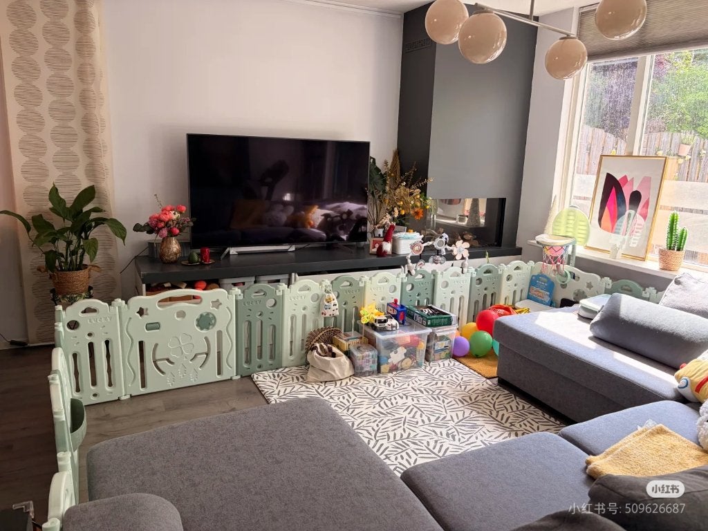 Babybox / Speelbox - Ruim en Verstelbaar, Kinderen en Baby's, Ophalen, Zo goed als nieuw, Rechthoekig