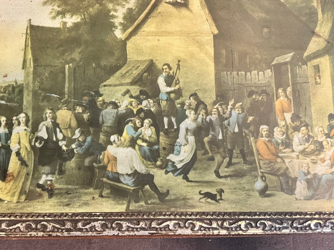 Oud koekblik van Parein, Ophalen, Gebruikt, Koek(jes)