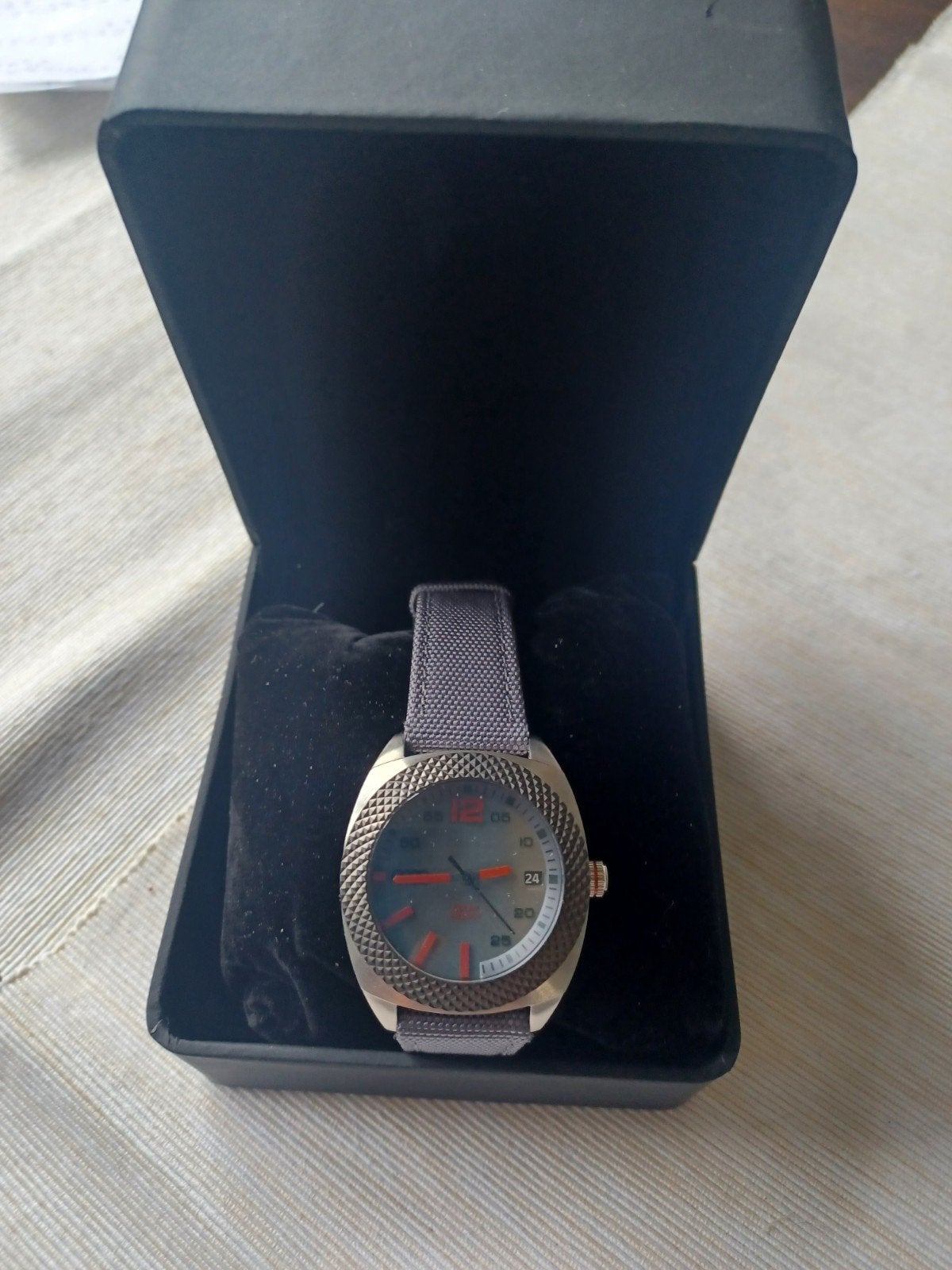 AUDI horloge met zonnecel..., Ophalen of Verzenden, Overige merken