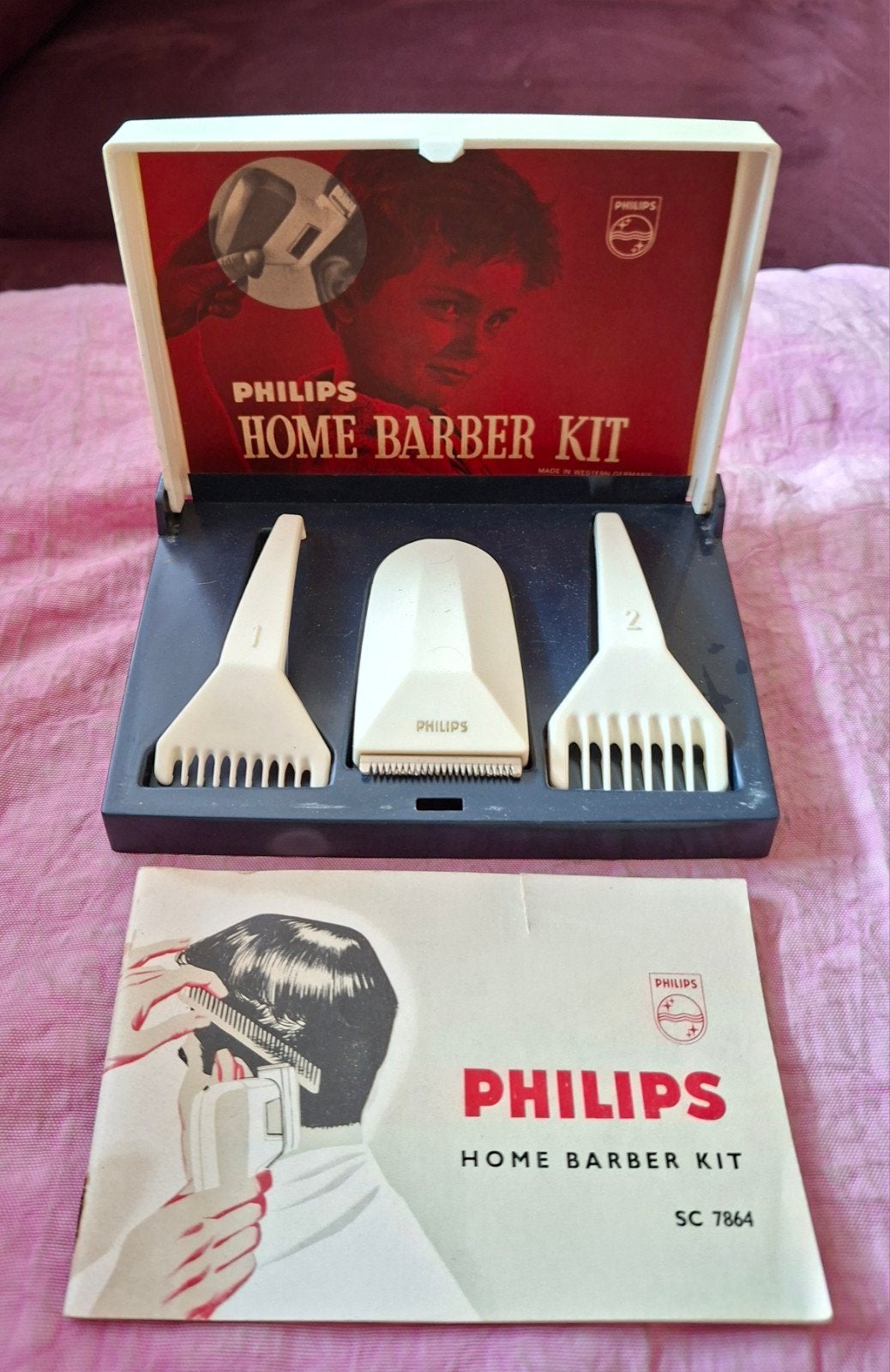 Vintage Philips Home Barber Kit., Ophalen of Verzenden